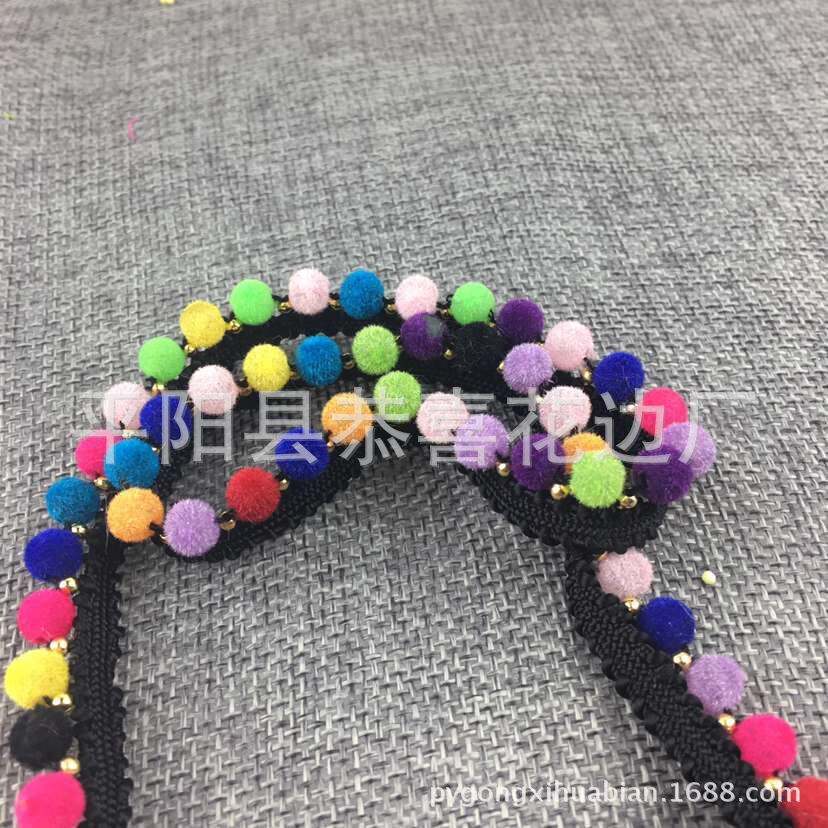 子母带手工加小珠