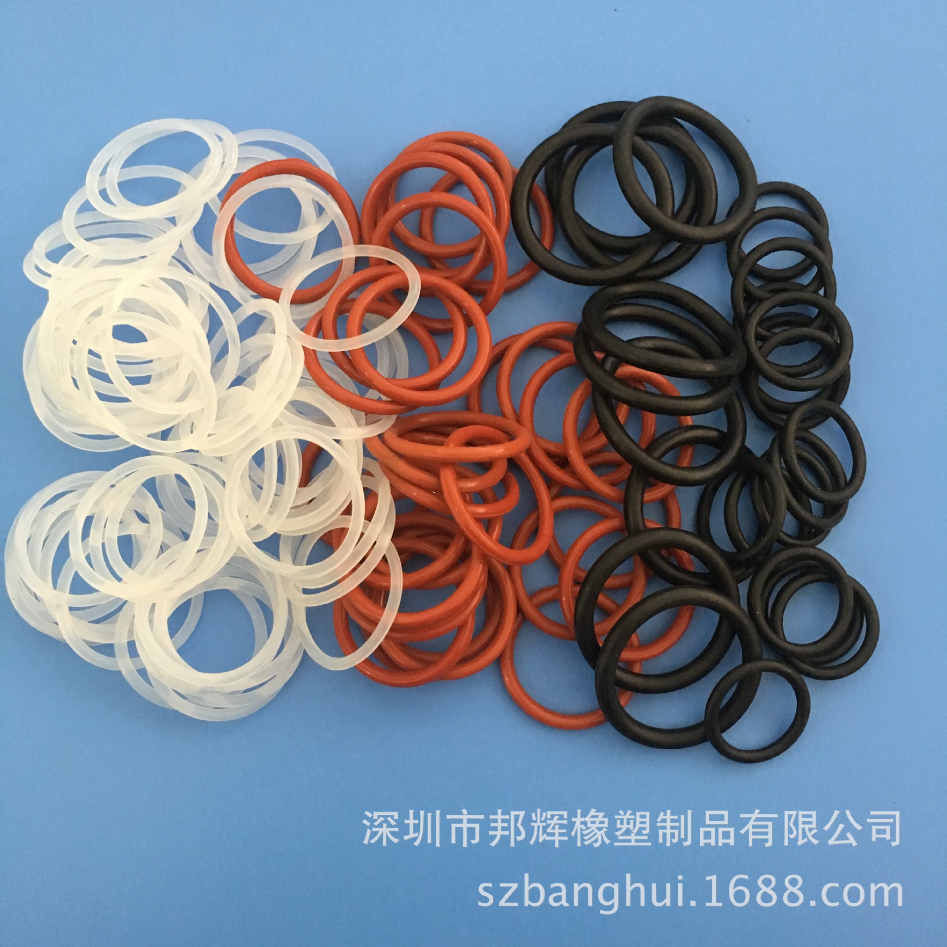 供应耐油耐高温耐酸碱橡胶O形圈硅胶O形圈氟胶O形圈密封圈