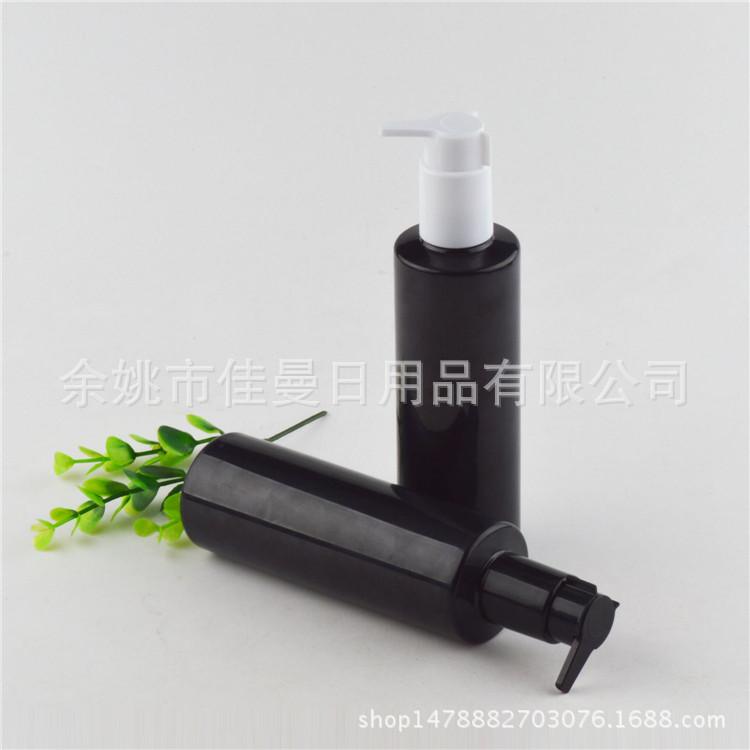 250ml毫升长嘴大泵头乳液泵洗发水沐浴露瓶PET塑料空瓶精油瓶