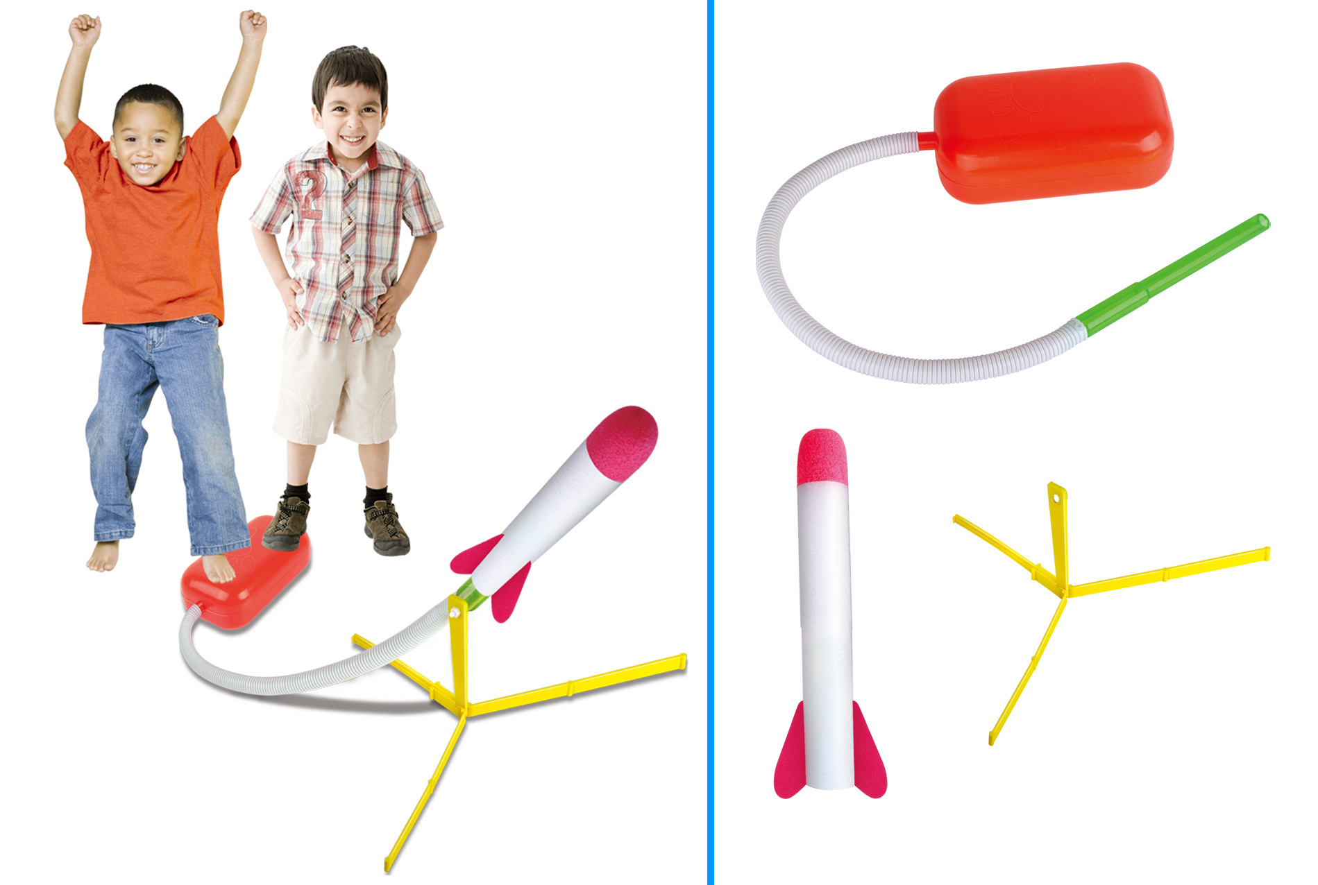 Hot foot EVA Unzip rocket stomp rocket pressure Barometric pressure outdoors motion children Toys