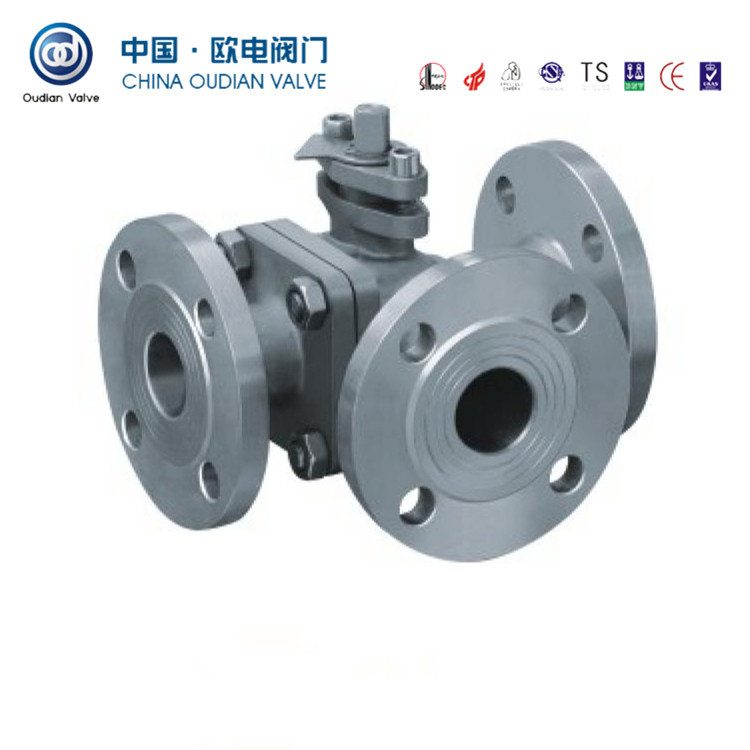 三通硬密封球阀   Q45Y    硬密封球阀     三通   T型   不锈钢