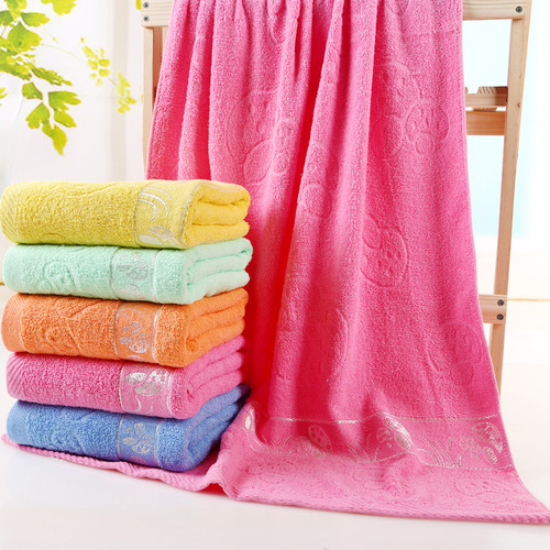 Pure cotton bath towel thickened soft broken mushroom gift labor insurance welfare supermarket wholesale manufacturer wholesale
