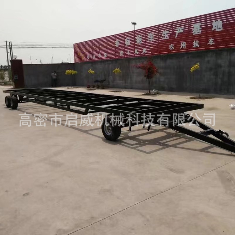 启威机械科技 货源供应 5吨骨架车 可移动木屋车厂家供应