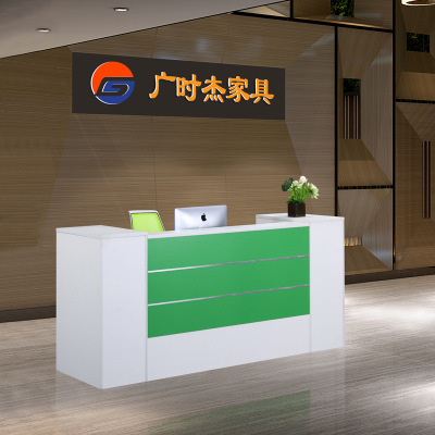 Guangzhou Office furniture modern fashion company Reception Hospital hotel Welcome Consultation Front Bar counter Cashier