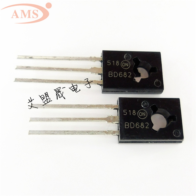 BD682 TO-126直插 达林顿晶体三极管 ON/安森美 全新现货