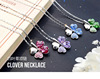 South Korean goods, glossy accessory, cute crystal necklace