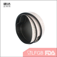 小碎花圆圆心 不粘活底带扣蛋糕模具烘培用具