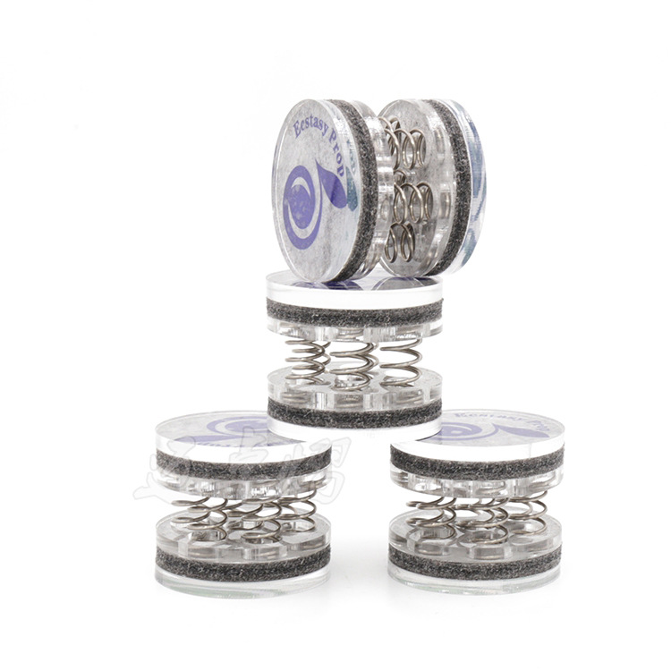 Amortiguador de choque de audio Pie de uñas primavera pie pad REPRODUCTOR DE CD amplificador Pie de uñas nivel delantero decodificador amortiguador de uñas de pie