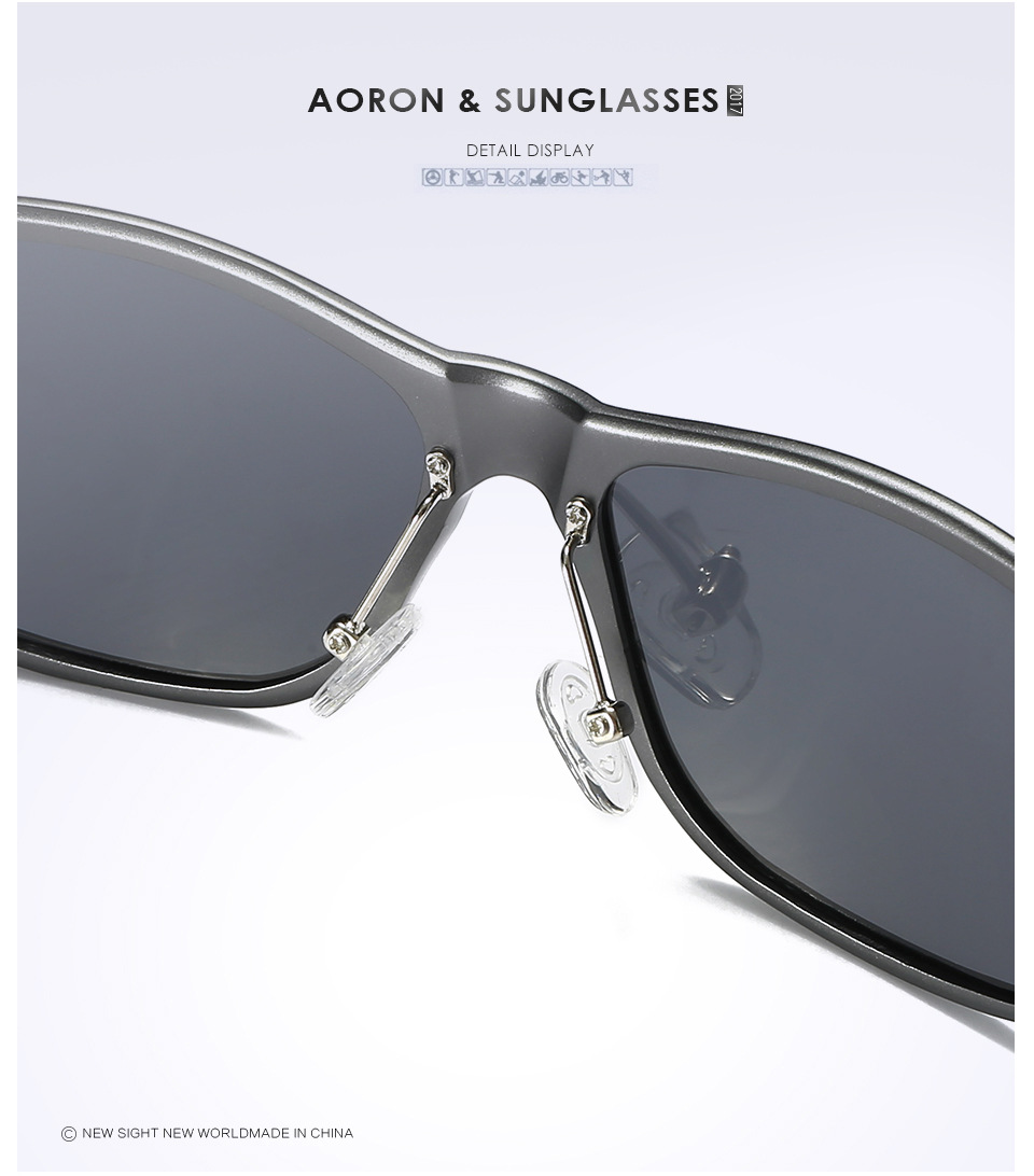 Gafas de sol polarizadas para ciclismo y pesca de aluminio_voghion.com
