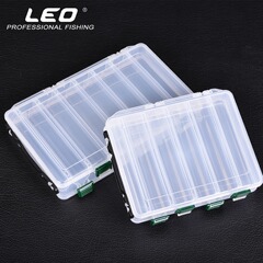 27945 LEO/LEO [Double-sided in-line lure box 10/14 grids] Lure bait hard bait fishing gear box