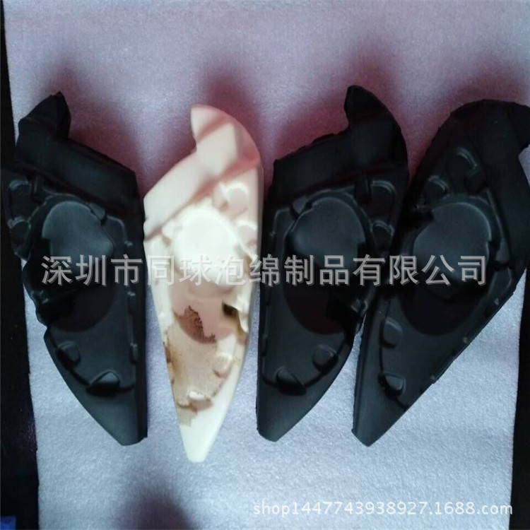 聚氨酯发泡汽车配件 反光镜eva震定位包装 后视镜pu发泡内衬