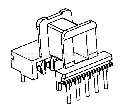【厂家直销】价格优惠 变压器骨架 EE16 5+2