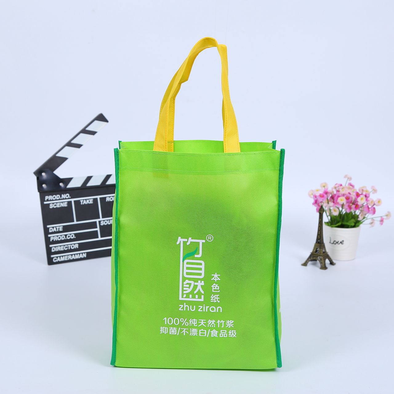 厂家批发高级感无纺布彩印手提袋广告宣传手提购物无纺布袋包装袋