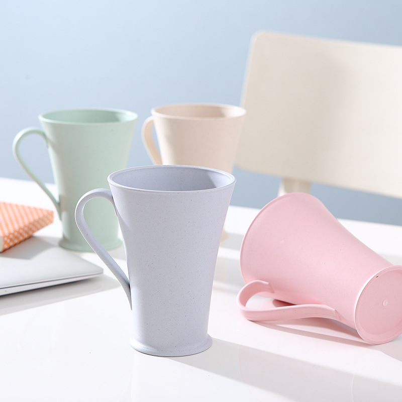 Bamboo fiber fashion Mug originality milk Mug household teacup hotel Cups wholesale customized logo