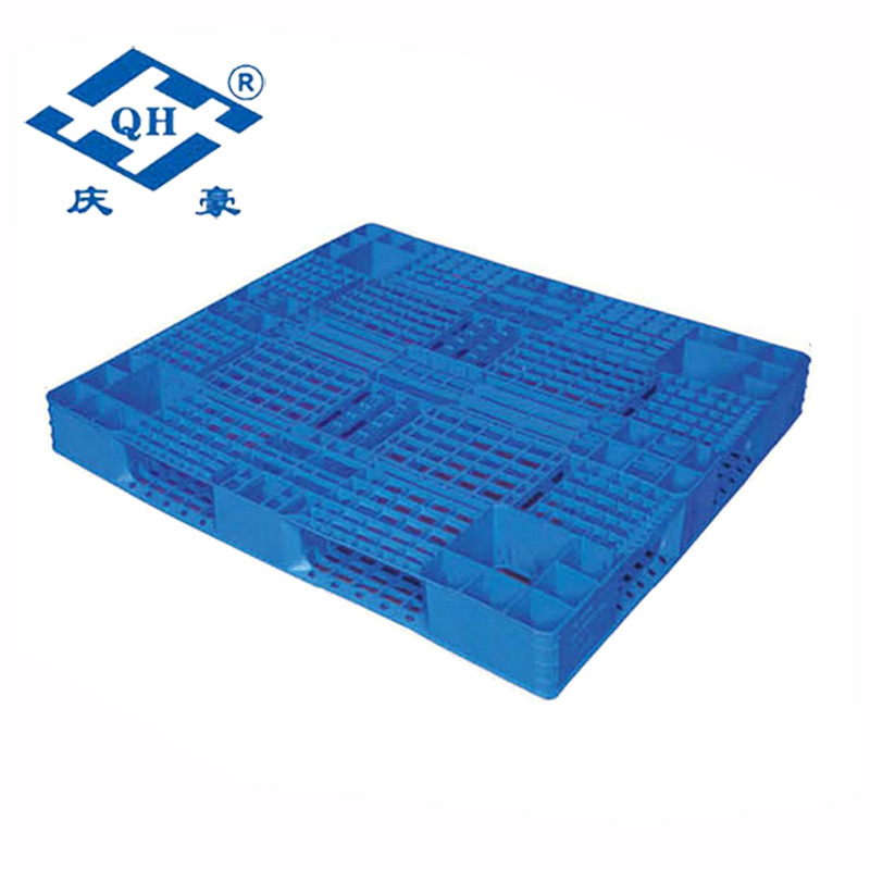 厂家专业提供 加厚叉车塑料栈板QH-127115田字型日式塑料栈板