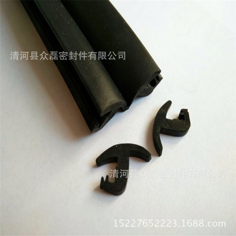 厂家供应三元乙丙橡胶密封条 T字条 防尘防风条 机械密封条