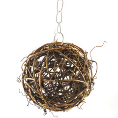 Parrot biting toys, branch vine ball toys, bird toys, large vine ball toys