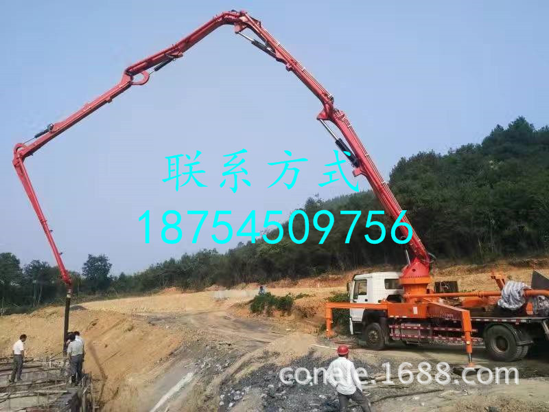 二手混凝土臂架泵车分期付款混凝土泵车 农村建房用泵车 30米泵车
