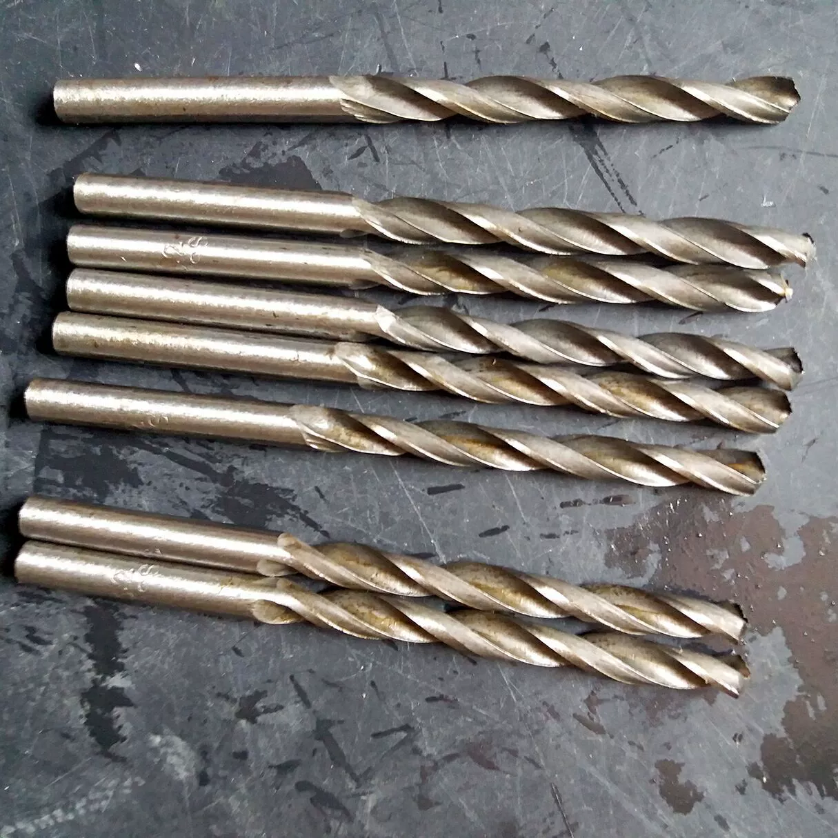 4241 сверло из быстрорежущей стали, тонкий железный лист из алюминиевого сплава и другие материалы для сверления спиральное сверло с прямой ручкой