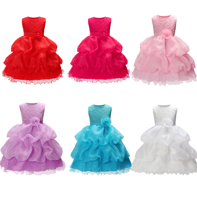 AliExpress ebay children's clothing wholesale summer and autumn girls dress fashion Korean children princess dress a generation of hair