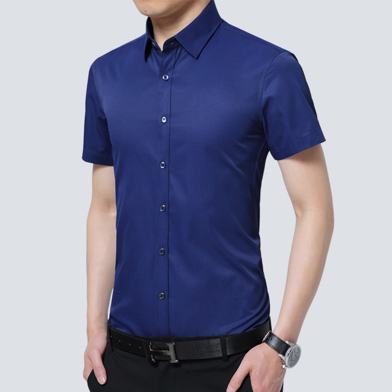 Chemise homme en coton - Ref 3443144 Image 2