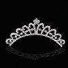 Children's crown headwear comb bride jewelry studio comb hair ornaments diamond hair comb pearl birthday crown wholesale