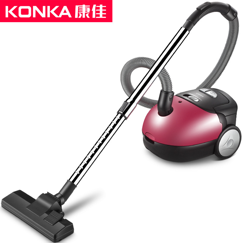 康佳吸塵器家用KZ-V7大功率 手持式小型迷妳除螨超靜音臥式吸塵機