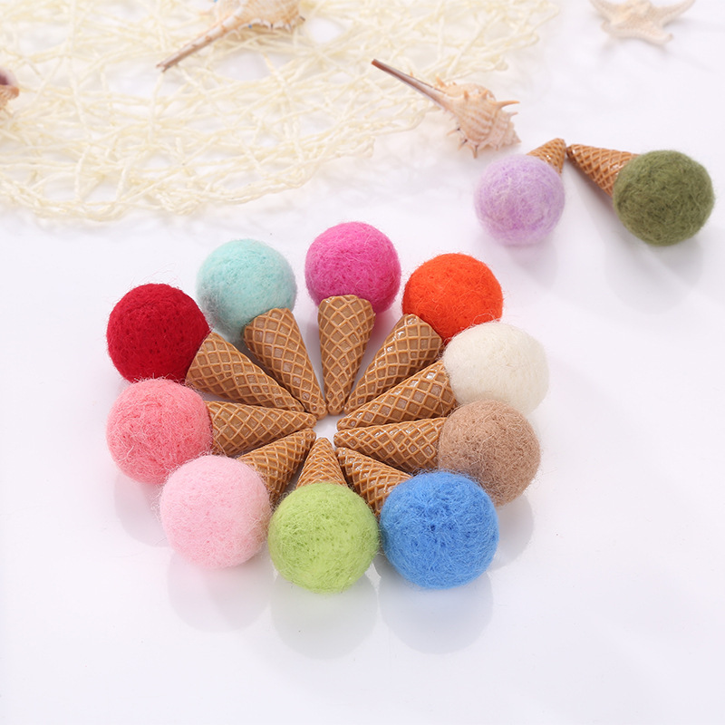 Cute and cute ice cream accessories, woo...