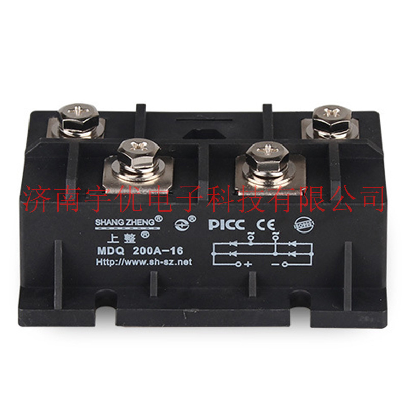 上整MDQ200A-16单相整流桥模块 MDQ200A1600V桥堆整流器 全新原装