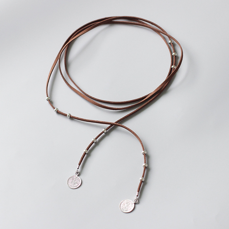 Alloy Material Hot Selling  Retro Coin Pendant Necklace Wholesale