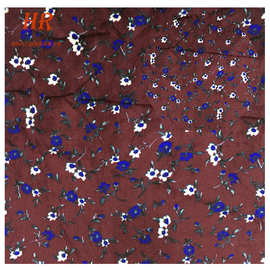 绒布多套花朵花型面料  丝绒印花弹力布料 常年做绒布印花