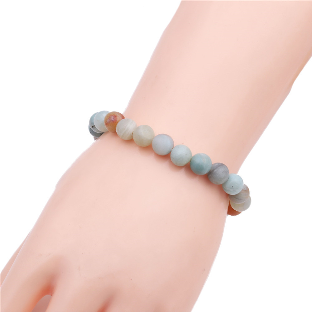 Mode Drucken Ein Naturstein Keine Intarsien Armbänder display picture 4