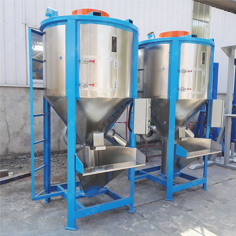 厂家直供新旧塑料立式搅拌机、abs树脂拌料机、颗粒料烘干拌料桶
