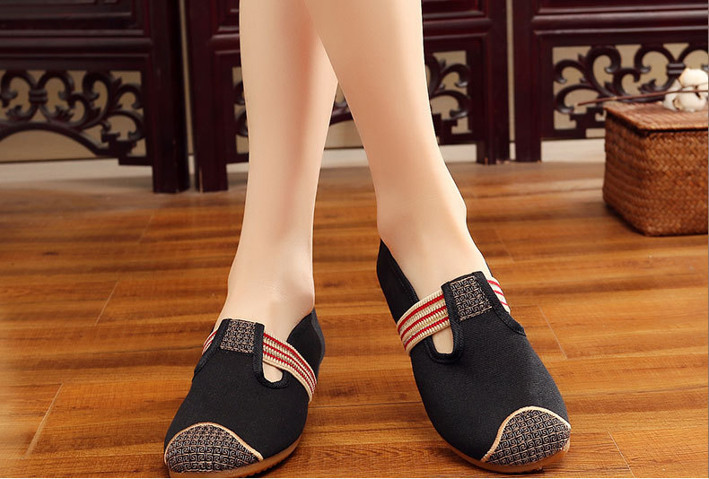 Mocassins femme en Tendon de boeuf - Ref 3348259 Image 18