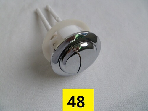 Universal round toilet button, toilet water tank flush switch, new and old-fashioned two-button flushing accessories