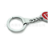 Yiwu manufacturer supply British keychain heart-type keychain car key chain KCUK-0074