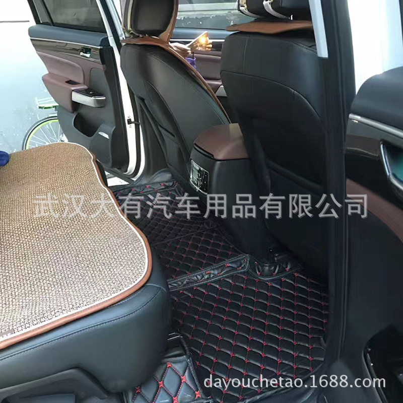 automobile door mat machining Produce Batch machine sewing Cutting Crop surround door mat customized Wire loop