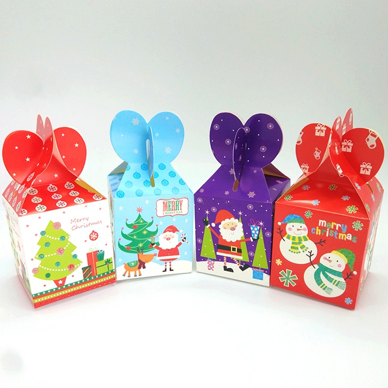 平安夜苹果盒 圣诞节情人节礼物包装礼品盒 平安果糖果礼盒|ru