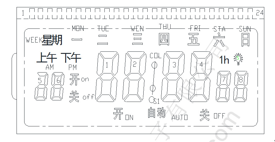 光控 雨控定时器IC