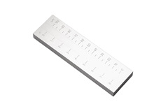 不銹鋼刮板細度計QXD0-10 0-50 0-250 塗料油墨刮板細度儀 粒度計