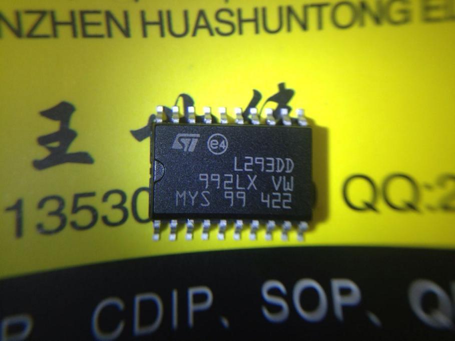 微型电机驱动芯片 L293DD L293 四路/并联/直流 贴片