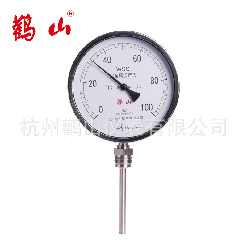 WSS511P все-сталь биметаллический термометр Завод прямых продаж