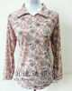 Spring fashionable T-shirt, silk shirt for mother, top, for middle age