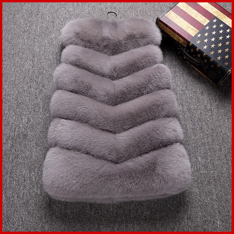 Gilet femme en Imitation laine - Ref 3318254 Image 37