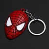 The Avengers, golden metal keychain, mask, pendant, USA, Birthday gift