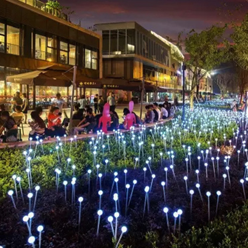 ���Ҷ������ִ�����ղ��õ����¿�LED��԰�������۵ƾ�����װ��