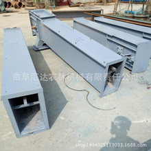 蚌埠市移动式链式刮板输送机  煤泥淤泥双板链刮板输送机生产