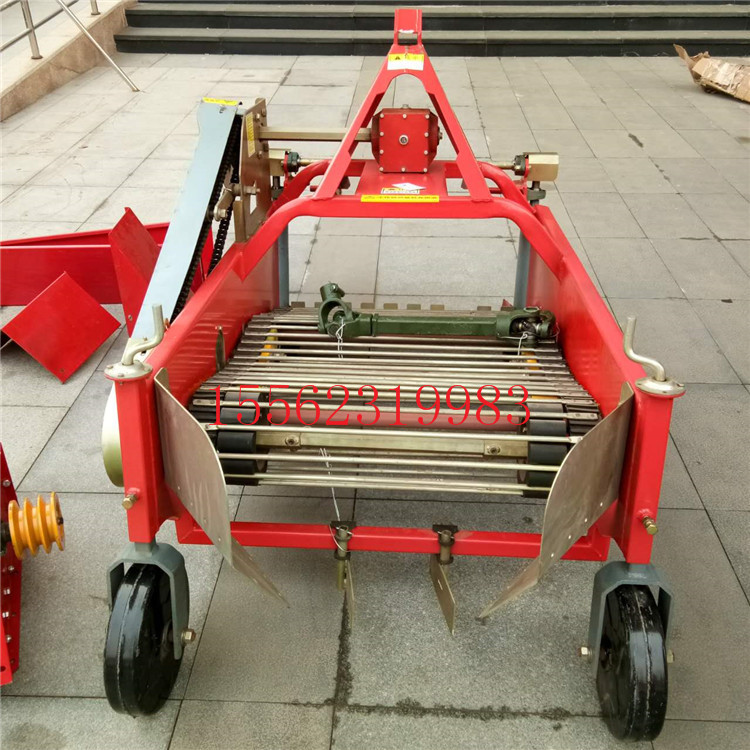 零破碎效率快多功能薯类收获机 地瓜地豆子挖掘机