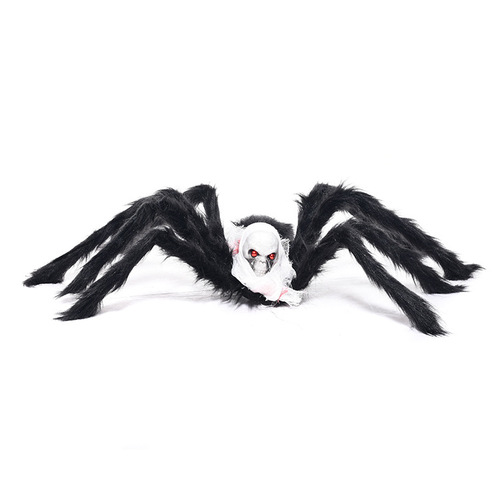 New Halloween decoration supplies ghost head spider black haunted house bar layout skull props manufacturer wholesale
