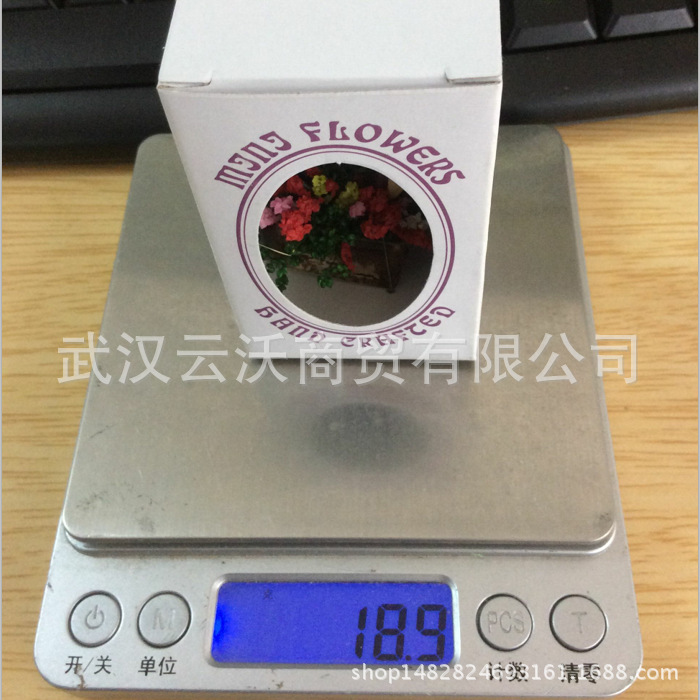 1:12 Dollhouse mini planta modelo acabado flor arcilla hecha a mano pequeña flor rota maceta de racimo